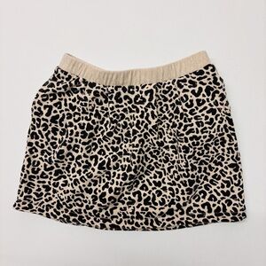 Zara Leopard Skirt